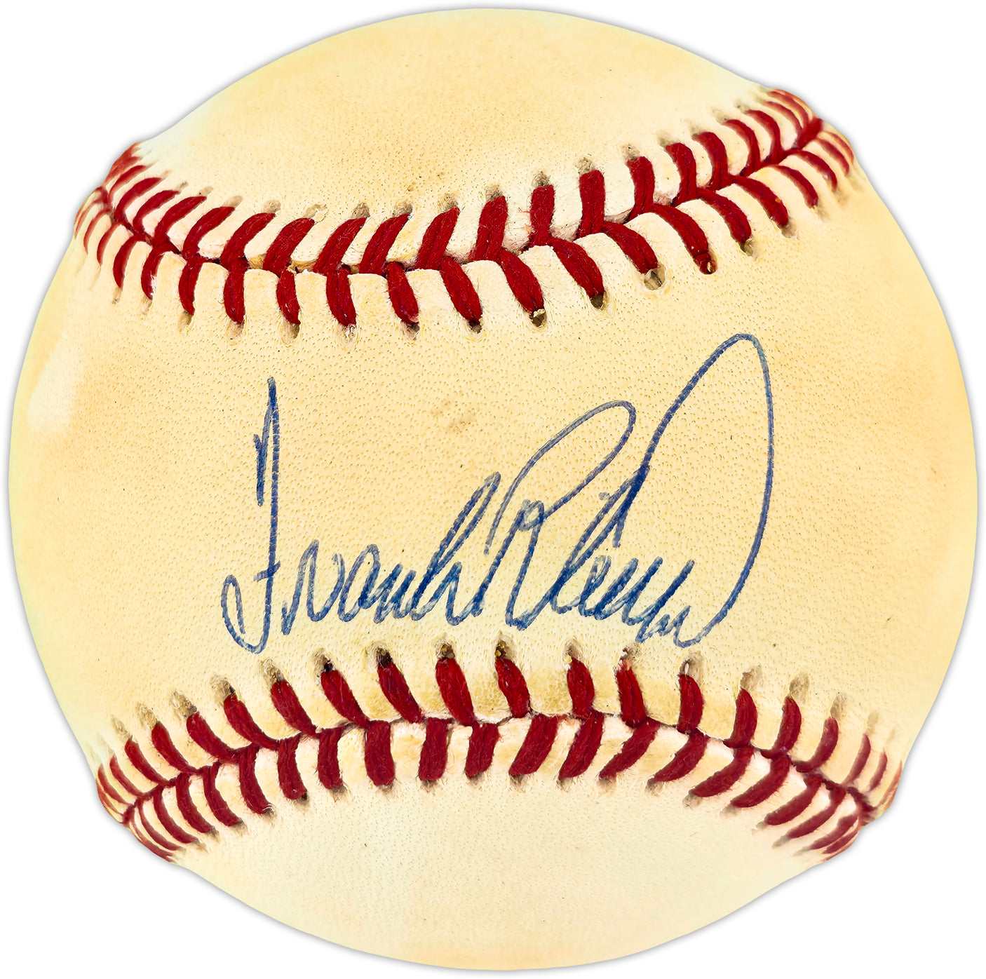 Frank Robinson Autographed Official AL Baseball Baltimore Orioles Beckett BAS QR #BR51016