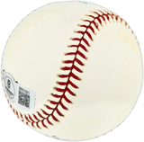 Stan Musial Autographed Official NL Baseball St. Louis Cardinals Beckett BAS QR #BR51021