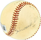 Dan Osinski Autographed Official Wilson Western Association Baseball Fort Smith Indians "2nd win May 3, 1952" Beckett BAS QR #BR51040