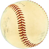 Dan Osinski Autographed Official Wilson Western Association Baseball Fort Smith Indians "2nd win May 3, 1952" Beckett BAS QR #BR51040