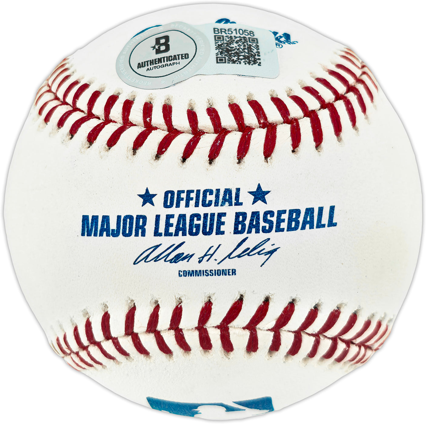 Rod Carew Autographed Official MLB Baseball Minnesota Twins, Los Angeles Angels Beckett BAS QR #BR51058