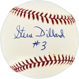 Steve Dillard Autographed Official MLB Baseball Boston Red Sox Beckett BAS QR #BR51084