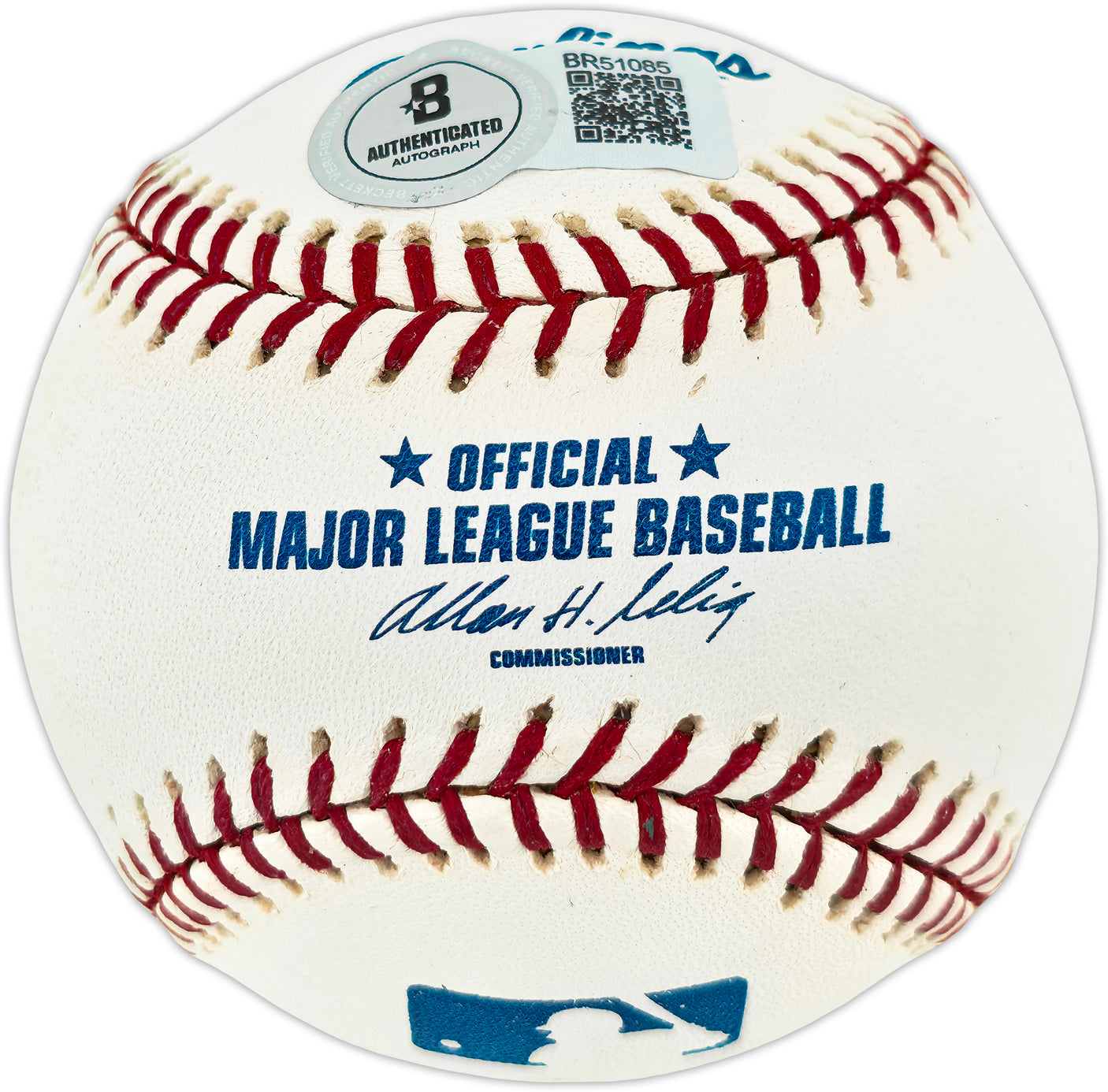 Dick McAuliffe Autographed Official MLB Baseball Detroit Tigers Beckett BAS QR #BR51085