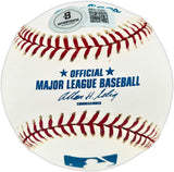 Dick McAuliffe Autographed Official MLB Baseball Detroit Tigers Beckett BAS QR #BR51085