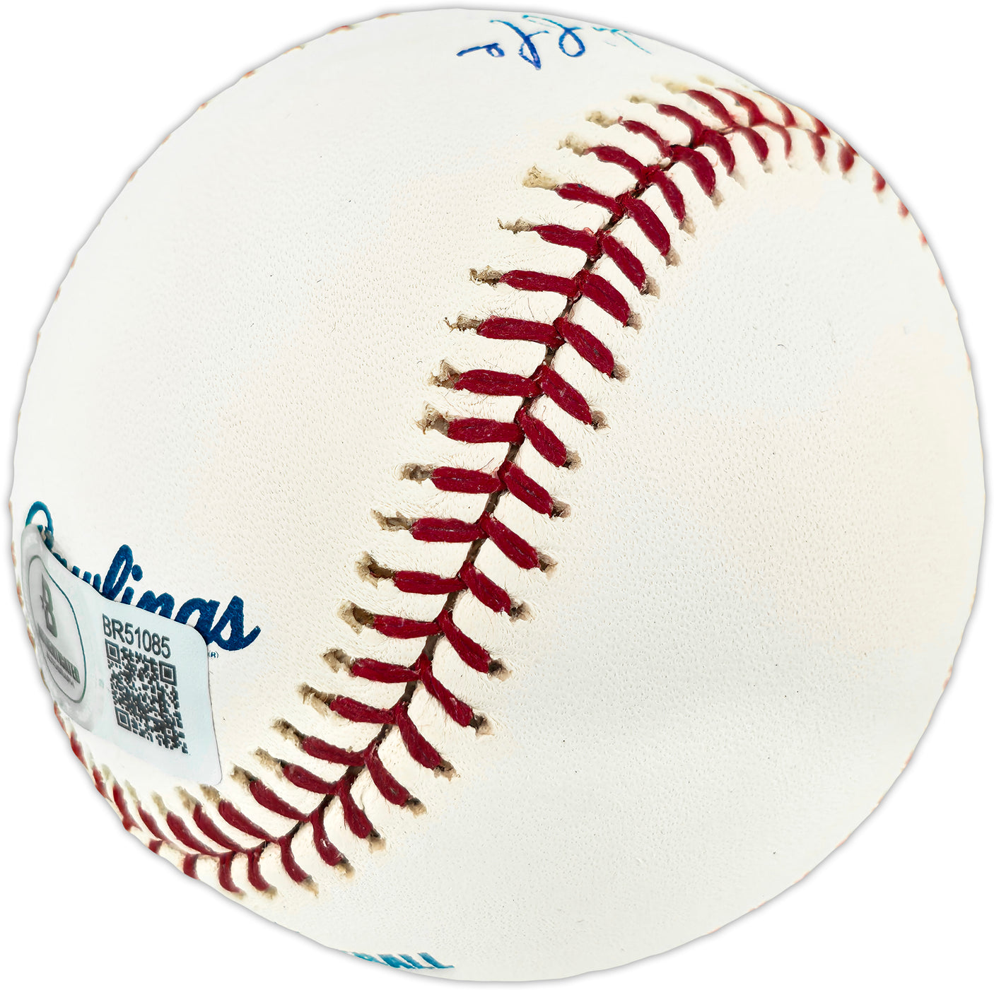 Dick McAuliffe Autographed Official MLB Baseball Detroit Tigers Beckett BAS QR #BR51085