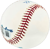 Dick McAuliffe Autographed Official MLB Baseball Detroit Tigers Beckett BAS QR #BR51085