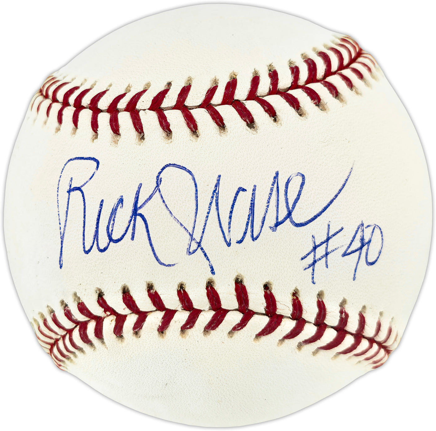 Rick Wise Autographed Official MLB Baseball Philadelphia Phillies, St. Louis Cardinals Beckett BAS QR #BR51088