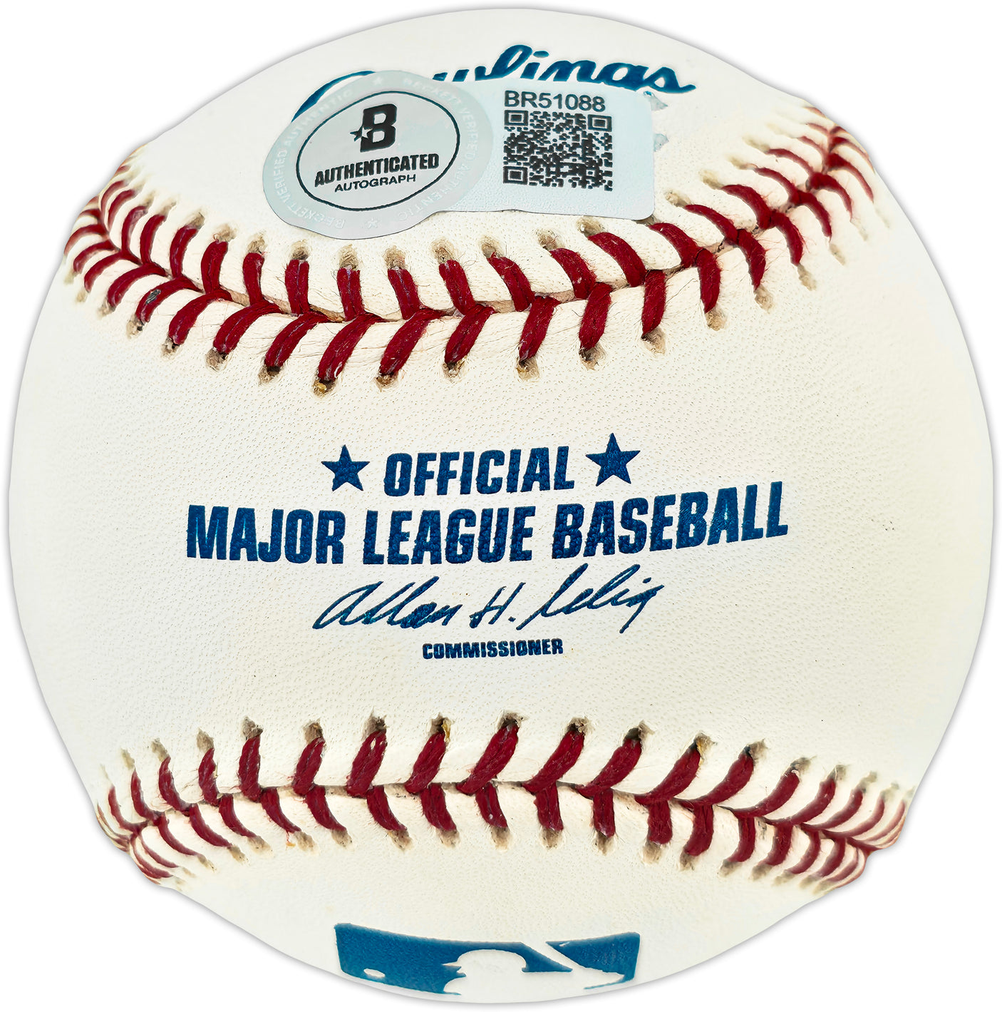 Rick Wise Autographed Official MLB Baseball Philadelphia Phillies, St. Louis Cardinals Beckett BAS QR #BR51088