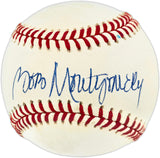 Bob Montgomery Autographed Official AL Baseball Boston Red Sox Beckett BAS QR #BR51093