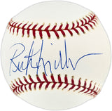 Rick Miller Autographed Official MLB Baseball Boston Red Sox Beckett BAS QR #BR51098