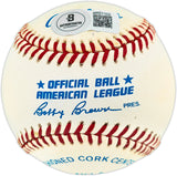 Ken Griffey Jr. Autographed Official AL Baseball Seattle Mariners Beckett BAS QR #BR51103