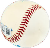 Ken Griffey Jr. Autographed Official AL Baseball Seattle Mariners Beckett BAS QR #BR51103