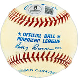 Ken Griffey Jr. Autographed Official AL Baseball Seattle Mariners Vintage Rookie Era Signature Beckett BAS QR #BR51108