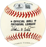 Tony Perez Autographed Official NL Baseball Cincinnati Reds Beckett BAS QR #BR51139