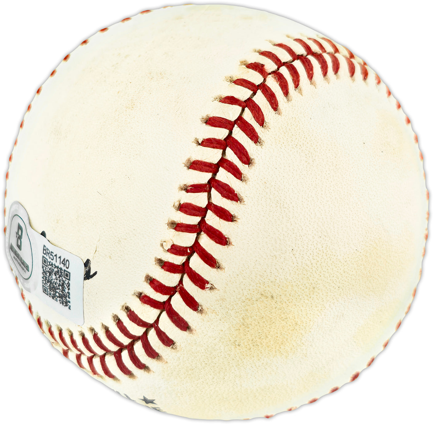 Steve Carlton Autographed Official NL Baseball Philadelphia Phillies Beckett BAS QR #BR51140