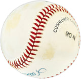 Steve Carlton Autographed Official NL Baseball Philadelphia Phillies Beckett BAS QR #BR51140