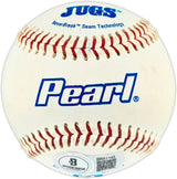 Cal Ripken Jr. Autographed Official Pearl Baseball Baltimore Orioles Beckett BAS QR #BR51143