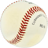 Lou Brock Autographed Official NL Baseball St. Louis Cardinals Beckett BAS QR #BR51156