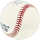 Cliff Johnson Autographed Official MLB Baseball New York Yankees "77-78 Champs" Beckett BAS QR #BR51176