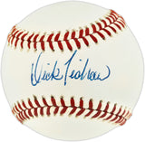 Dick Tidrow Autographed Official AL Baseball New York Yankees, Chicago Cubs Beckett BAS QR #BR51181