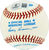 Dick Tidrow Autographed Official AL Baseball New York Yankees, Chicago Cubs Beckett BAS QR #BR51181