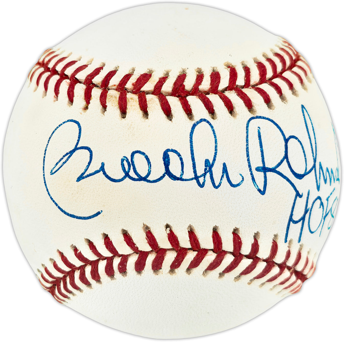 Brooks Robinson Autographed Official AL Baseball Baltimore Orioles "HOF 83" Beckett BAS QR #BR51197