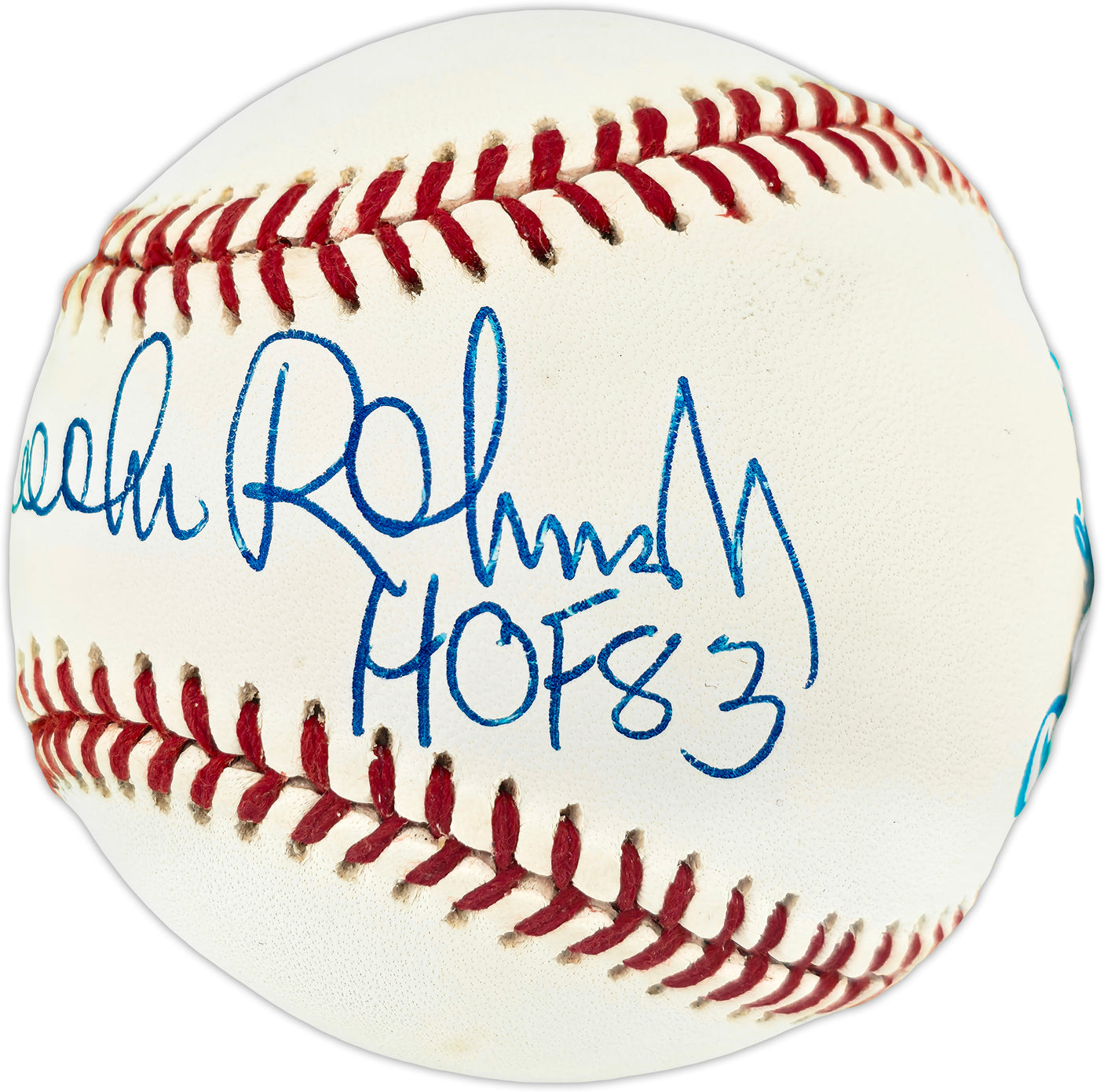 Brooks Robinson Autographed Official AL Baseball Baltimore Orioles "HOF 83" Beckett BAS QR #BR51197