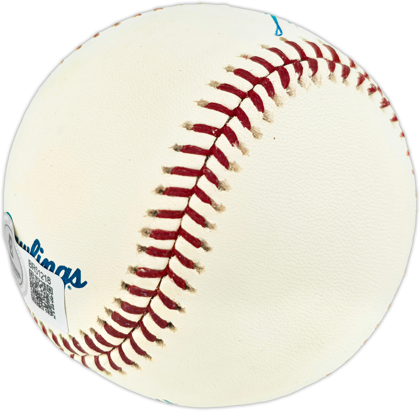Carlton Fisk Autographed Official MLB Baseball Boston Red Sox, Chicago White Sox Beckett BAS QR #BR51218