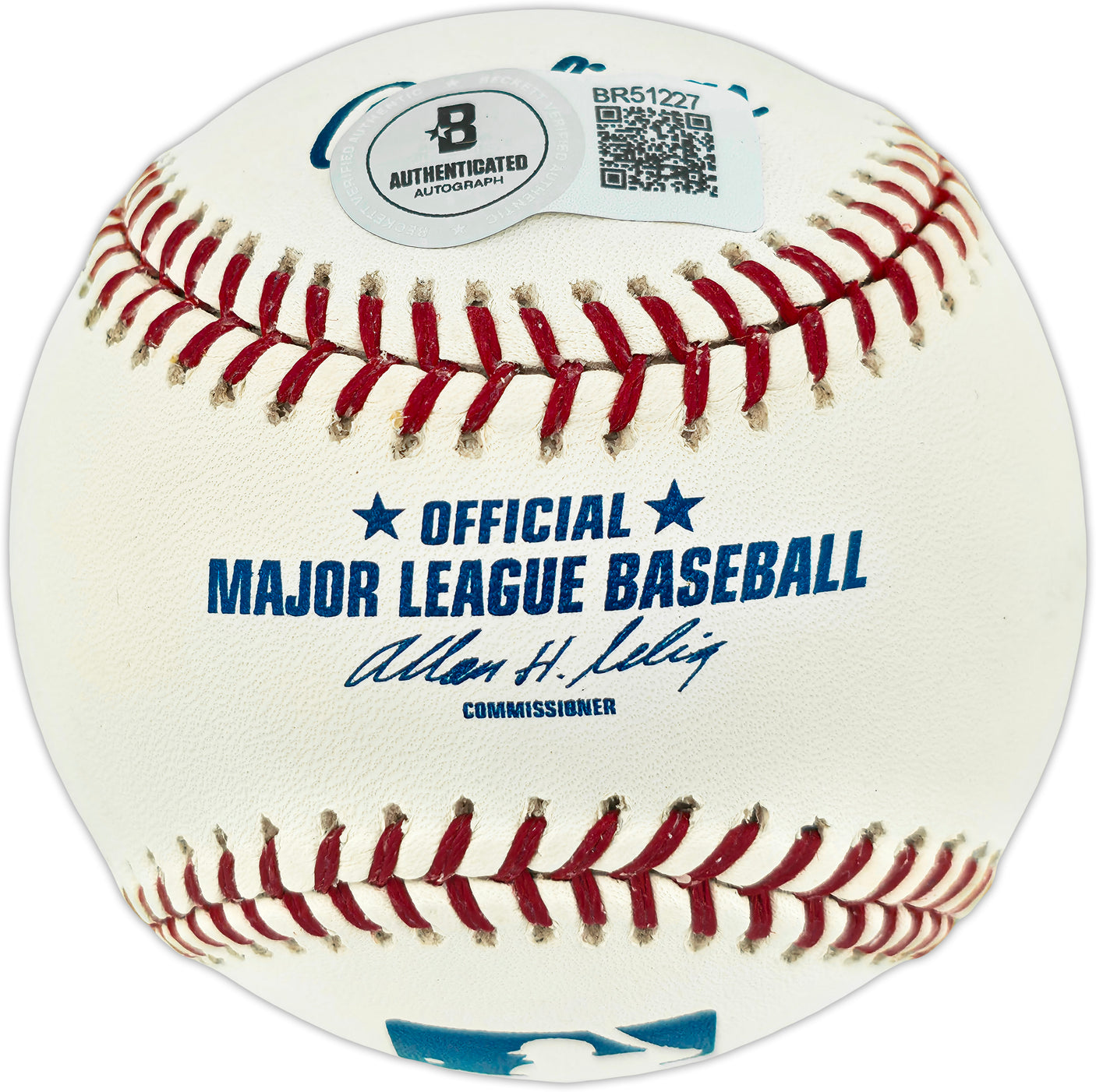 Bruce Sutter Autographed Official MLB Baseball St. Louis Cardinals "HOF 2006" Beckett BAS QR #BR51227