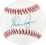 Nolan Ryan Autographed Official MLB Baseball Texas Rangers, Houston Astros Beckett BAS QR #BR51235