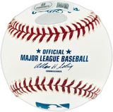 Nolan Ryan Autographed Official MLB Baseball Texas Rangers, Houston Astros Beckett BAS QR #BR51235