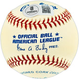 Ron Guidry Autographed Official AL Baseball New York Yankees "Louisiana Lightning" Beckett BAS QR #BR51260
