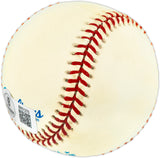 Nolan Ryan Autographed Official AL Baseball Texas Rangers, Los Angeles Angels "HOF 99" Beckett BAS QR #BR51270