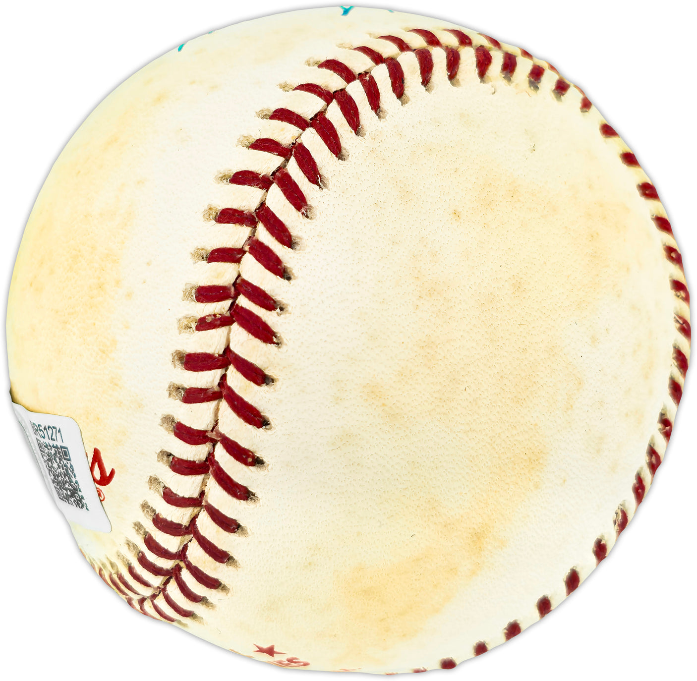 Mickey Rivers Autographed Official 1978 World Series Logo Baseball New York Yankees "The Quick" Beckett BAS QR #BR51271