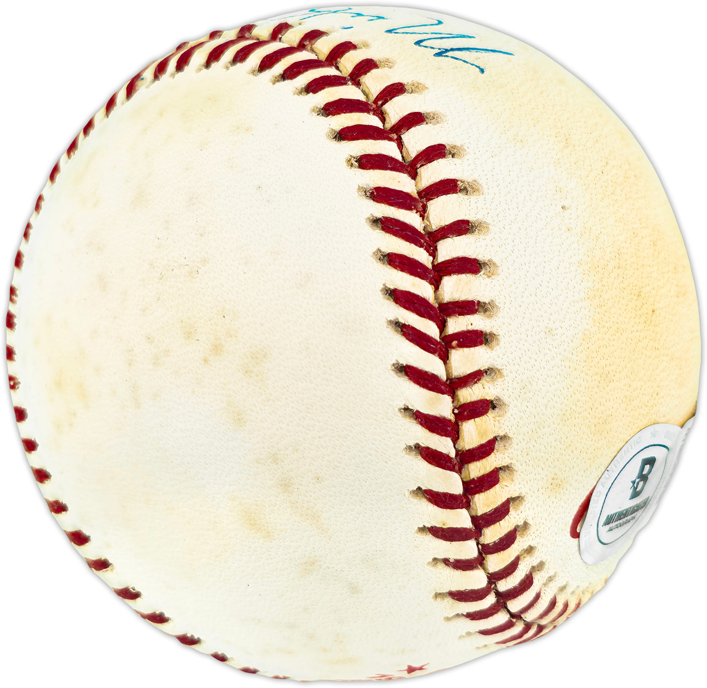 Mickey Rivers Autographed Official 1978 World Series Logo Baseball New York Yankees "The Quick" Beckett BAS QR #BR51271