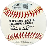 Tom Seaver Autographed Official NL Baseball New York Mets, Cincinnati Reds Beckett BAS QR #BR51277