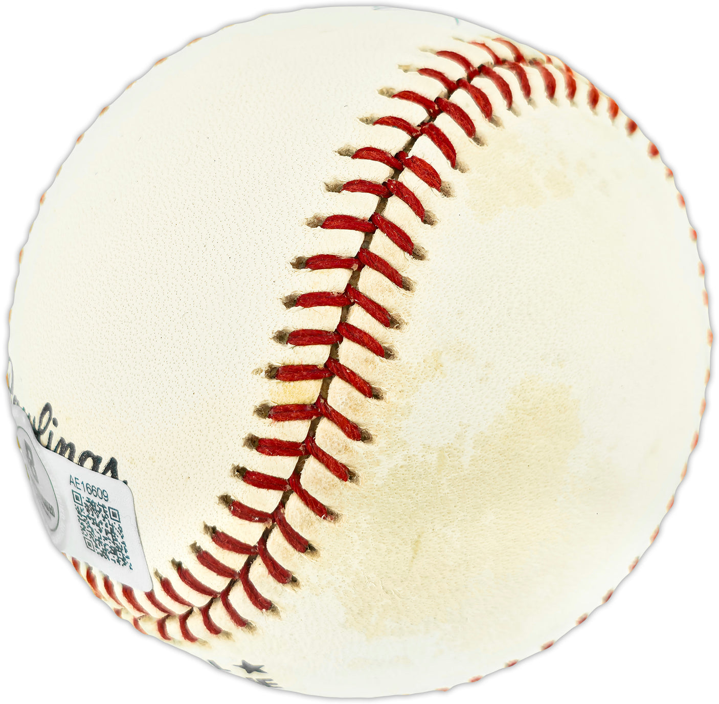 Willie Mays Autographed Official NL Baseball San Francisco Giants Beckett BAS #AE16609