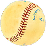 Joe DiMaggio Autographed Official AL Baseball New York Yankees Beckett BAS #AE16608