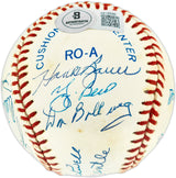 1953 New York Yankees Team World Series Champs Autographed Official AL Baseball With 16 Signatures Including Mickey Mantle & Billy Martin Beckett BAS #AE16596
