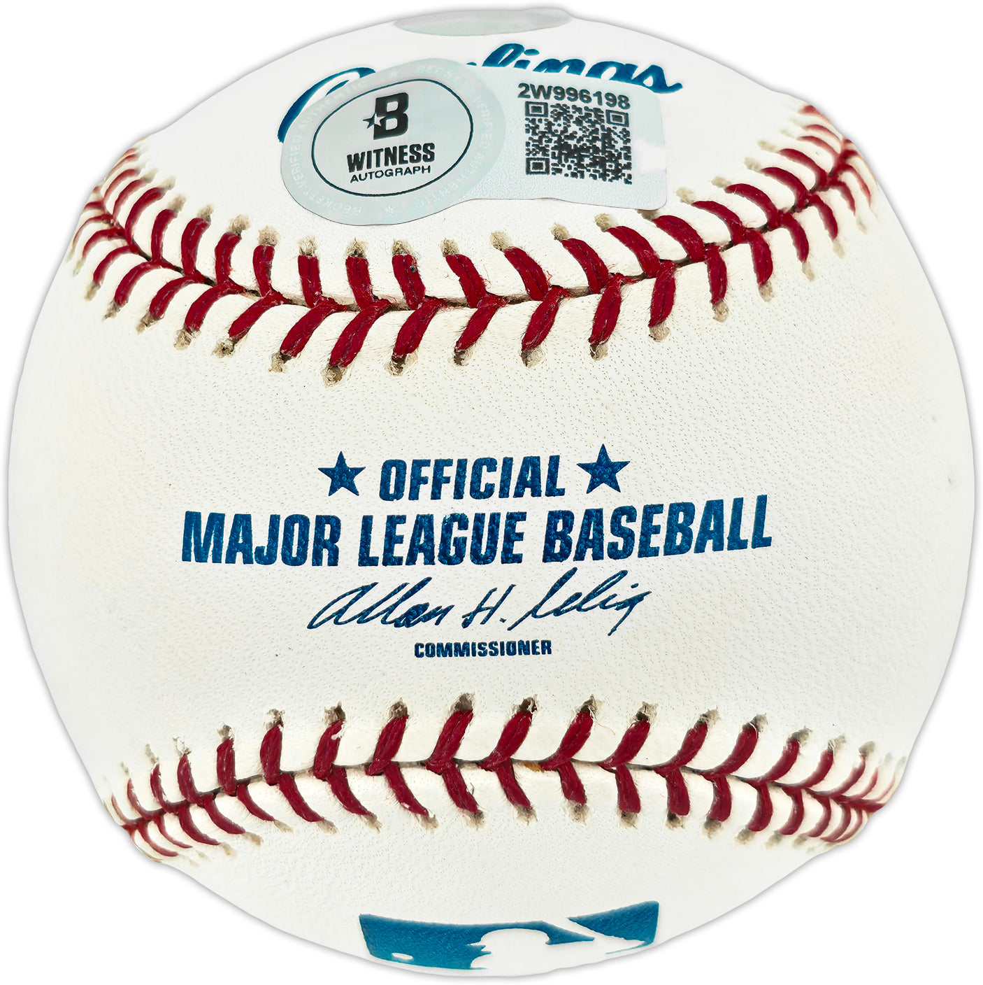Ichiro Suzuki Autographed Official MLB Baseball Seattle Mariners "#51" IS Holo & Beckett BAS Witness #2W996198