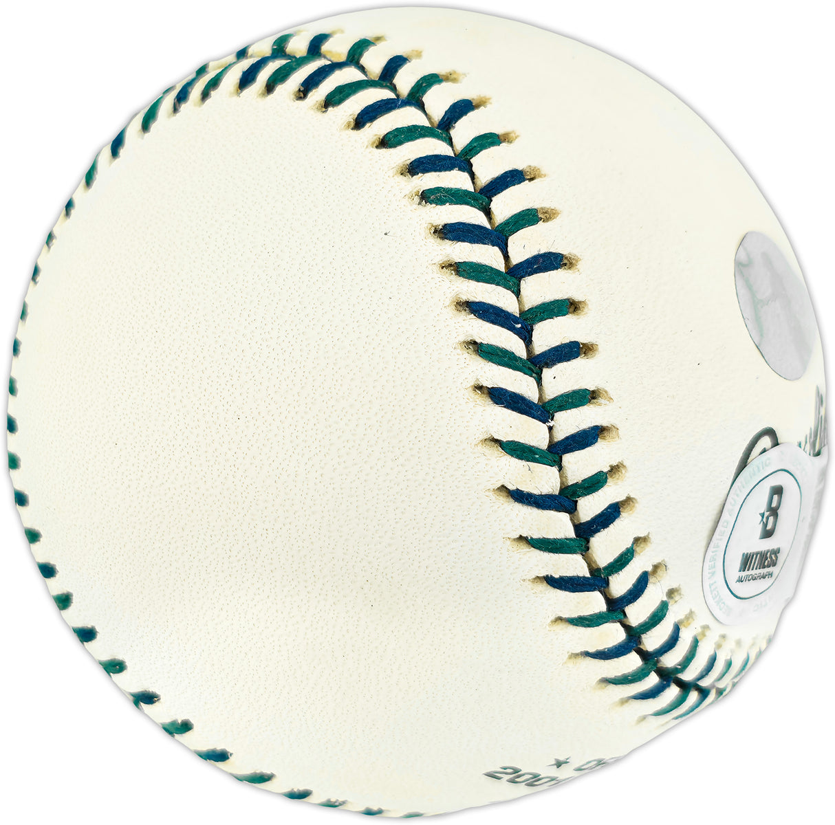 Ichiro Suzuki Autographed Official 2001 All Star Game Logo Baseball Seattle Mariners "01 ROY/MVP" IS Holo & Beckett BAS Witness #2W996192
