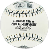 Ichiro Suzuki Autographed Official 2003 All Star Game Logo Baseball Seattle Mariners "#51" IS Holo & Beckett BAS Witness #2W996197