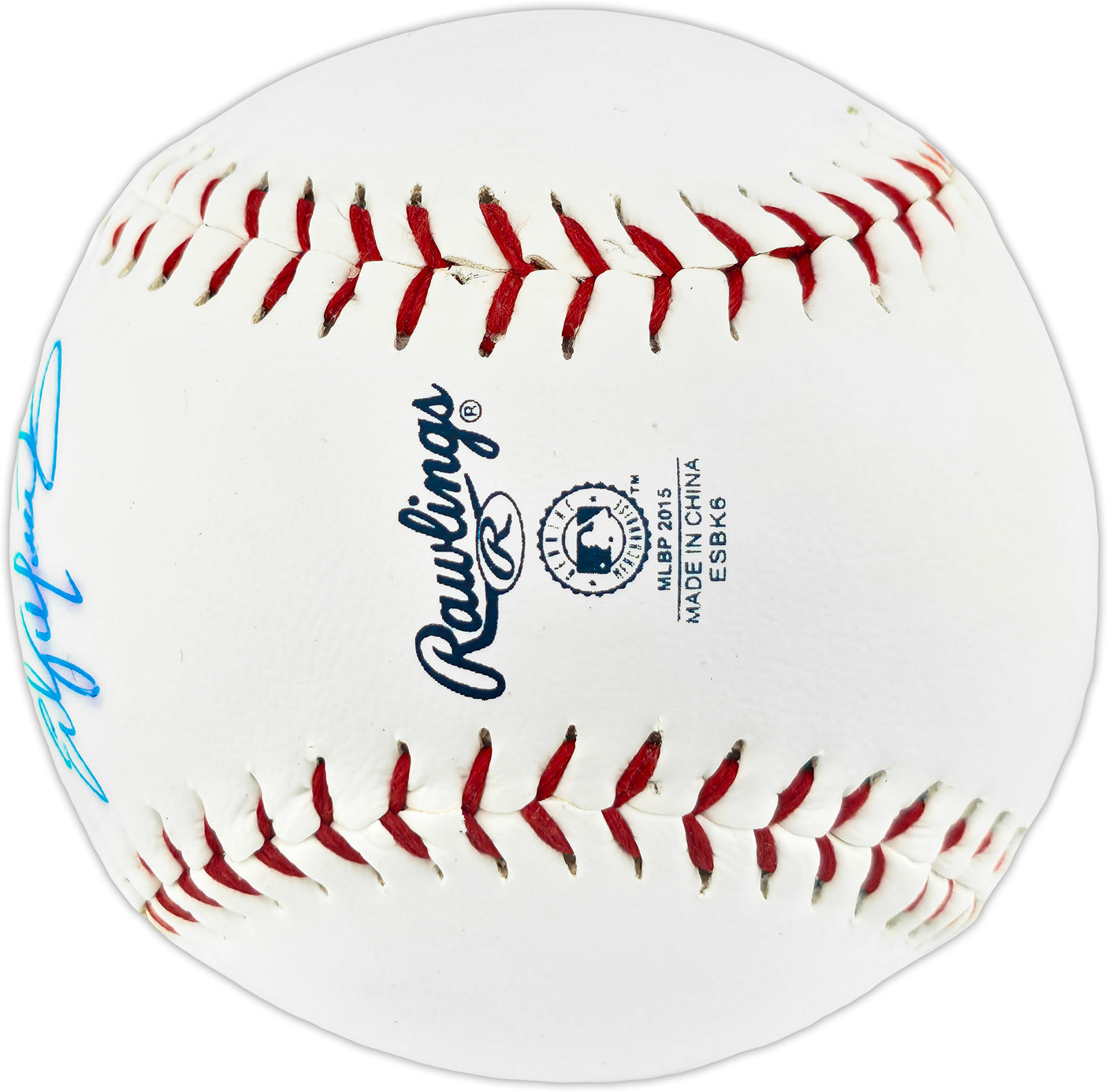 Edgar Martinez Autographed Official Seattle Mariners Logo MLB Baseball Seattle Mariners SKU #249372