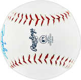 Edgar Martinez Autographed Official Seattle Mariners Logo MLB Baseball Seattle Mariners SKU #249372