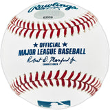 Edgar Martinez Autographed Official MLB Baseball Seattle Mariners MCS Holo #63559