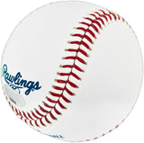Edgar Martinez Autographed Official MLB Baseball Seattle Mariners MCS Holo #63559