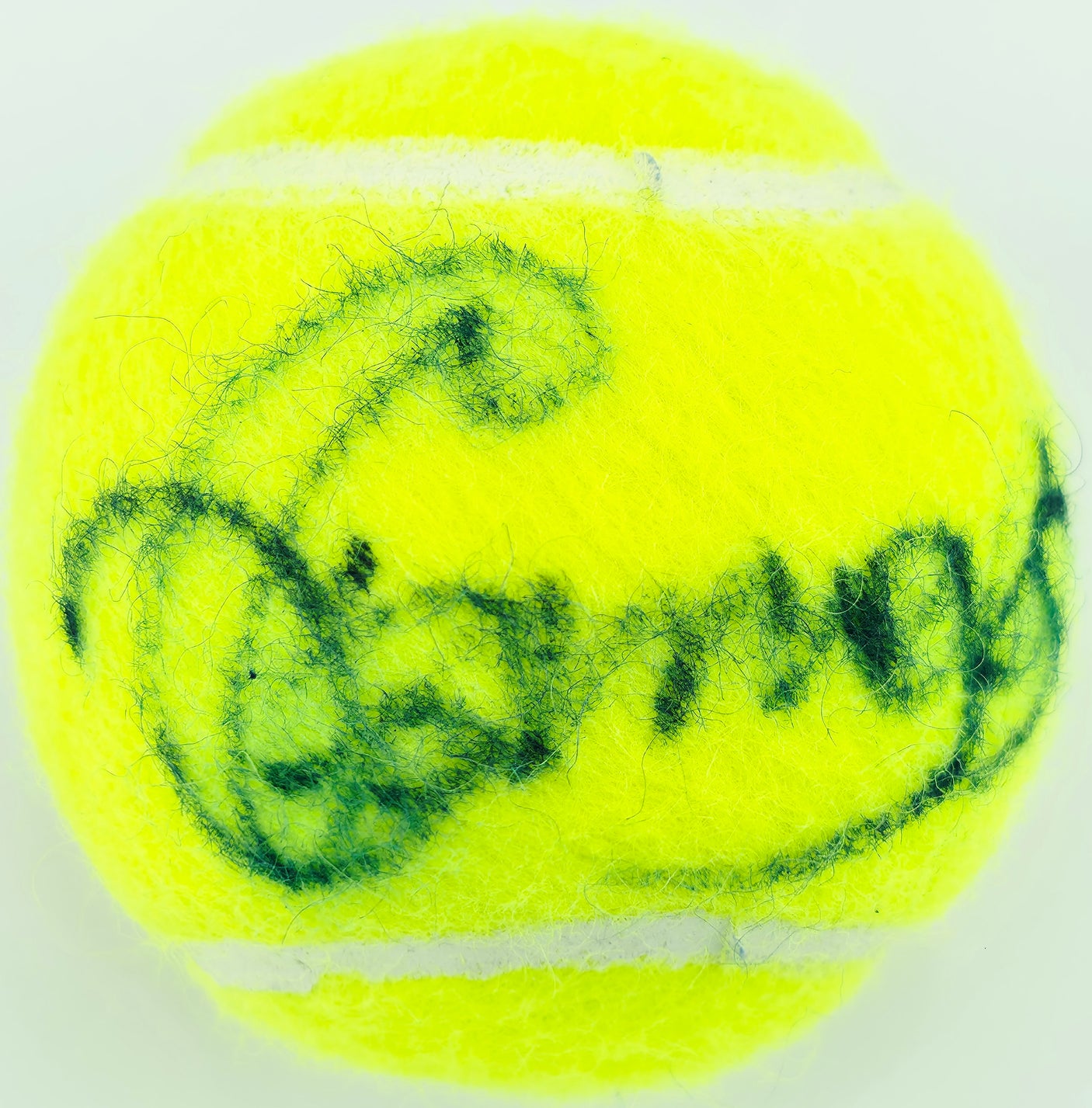 Jimmy Connors Autographed Wilson Tennis Ball Beckett BAS #AE16630