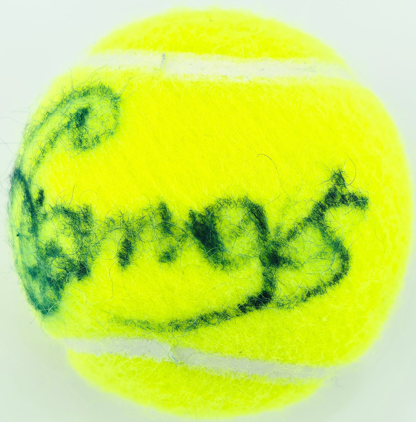 Jimmy Connors Autographed Wilson Tennis Ball Beckett BAS #AE16630