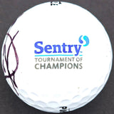 Xander Schauffele Autographed Pinnacle Sentry Golf Ball Beckett BAS #AE16633