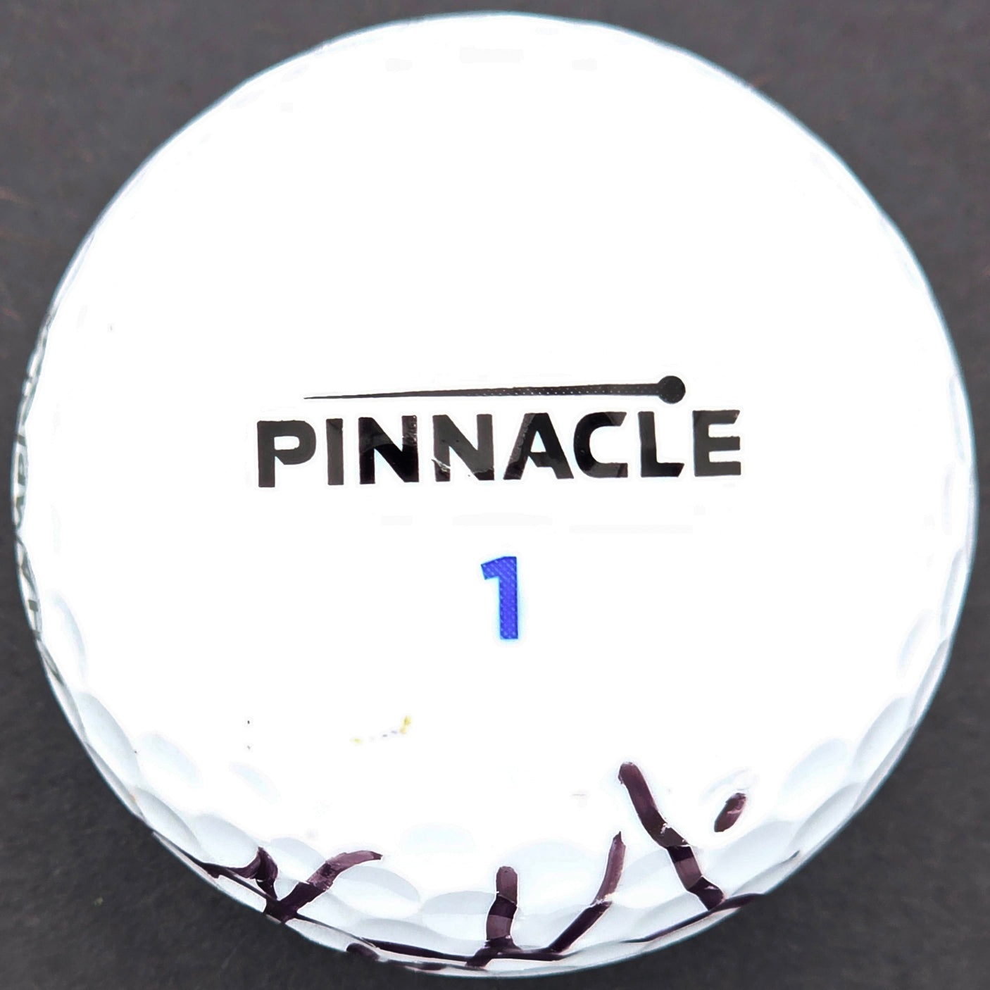Xander Schauffele Autographed Pinnacle Sentry Golf Ball Beckett BAS #AE16633